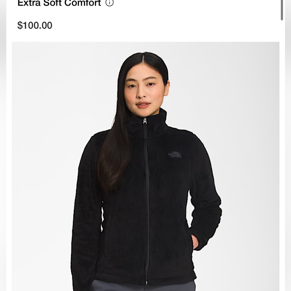 The North Face Women's Black Teddy Jacket